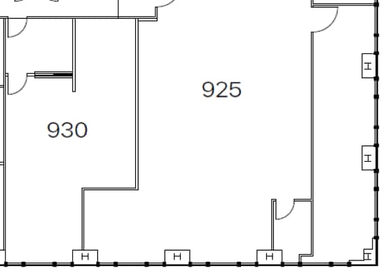 915 Wilshire Blvd, Los Angeles, CA à louer Plan d’étage– Image 1 sur 1