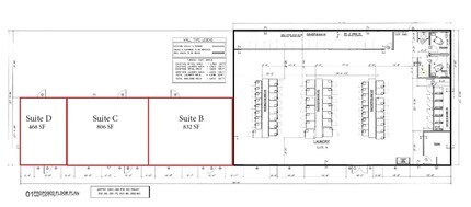 102 W Ann Arbor Ave, Dallas, TX à louer Plan d’étage– Image 1 sur 1