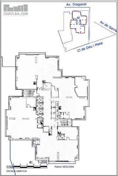 Avinguda Diagonal, 523, Barcelone, Barcelona à vendre - Plan d’étage type – Image 3 sur 4