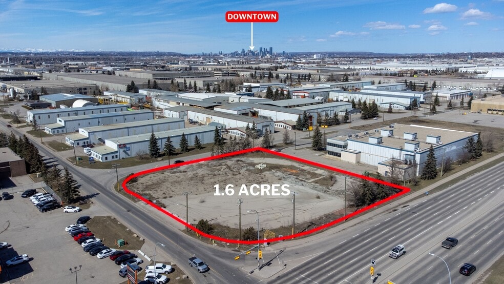 5210 76th Ave SE, Calgary, AB à vendre - Aérien – Image 1 sur 3
