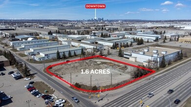 5210 76th Ave SE, Calgary, AB - VUE AÉRIENNE  vue de carte - Image1