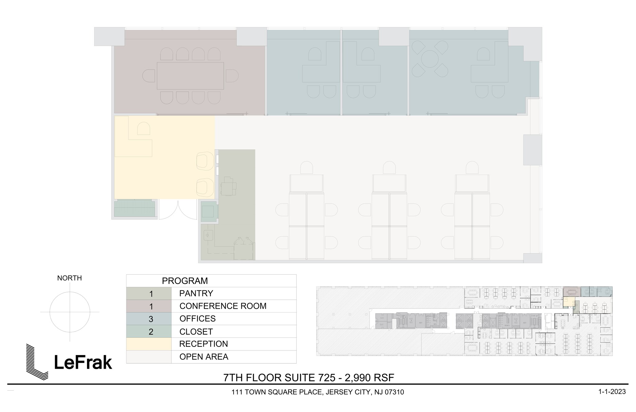 111 Town Square Pl, Jersey City, NJ à louer Plan de site– Image 1 sur 1