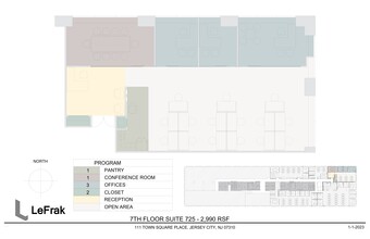 111 Town Square Pl, Jersey City, NJ à louer Plan de site– Image 1 sur 1