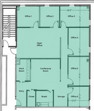 400 Market St, Chapel Hill, NC à louer Plan d’étage– Image 1 sur 1