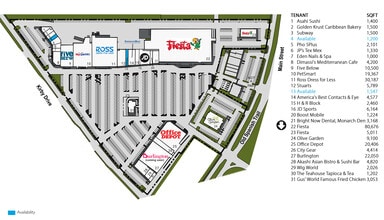 8100-8236 Kirby Dr, Houston, TX à louer Plan de site– Image 1 sur 1