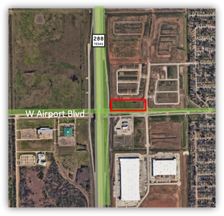 Plus de détails pour 5 AC NEC of 288 and W. Airport, Houston, TX - Terrain à vendre