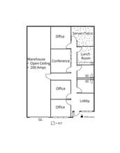 733-747 Ames Ave, Milpitas, CA à louer Plan d’étage– Image 1 sur 1