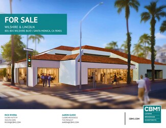 Plus de détails pour 801-805 Wilshire Blvd, Santa Monica, CA - Local commercial à vendre