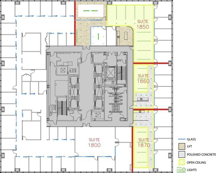 200 Spectrum Center Dr, Irvine, CA à louer Plan d’étage– Image 1 sur 1