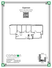 808 Travis St, Houston, TX à louer Plan d’étage– Image 1 sur 8