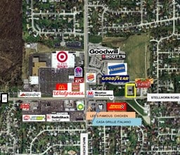 6565 Stellhorn Rd, Fort Wayne, IN - Vue aérienne  vue de carte