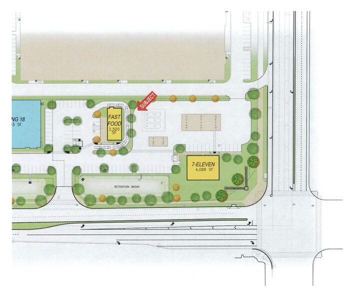 NWC Kimball Ave & Hellman Ave, Chino, CA à louer - Plan de site – Image 2 sur 7