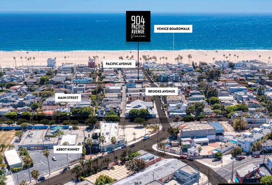 900-904 Pacific Ave, Venice, CA à louer - Aérien – Image 2 sur 6