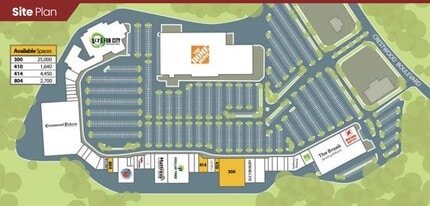 7001 Crestwood Blvd, Birmingham, AL à louer Plan de site– Image 1 sur 1