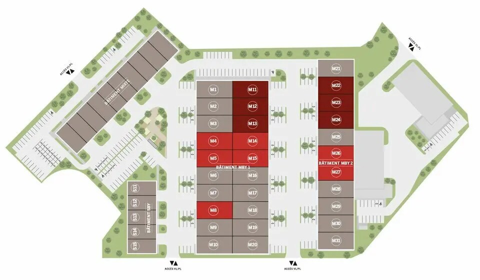 Local d’activités dans Le Havre à louer - Plan de site – Image 3 sur 4
