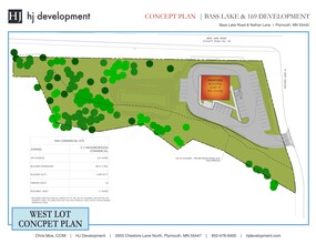 TBD (West Lot) Bass Lake Road, Plymouth, MN à louer Plan de site– Image 2 sur 3