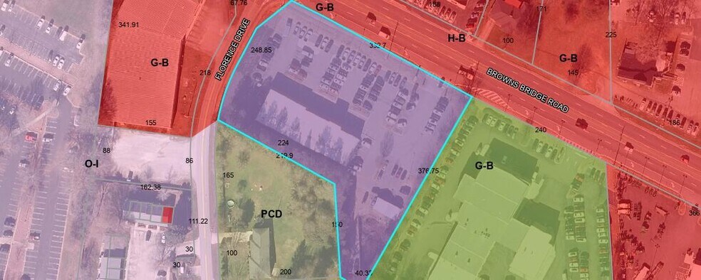 2821 Browns Bridge Rd, Gainesville, GA à vendre - Plan cadastral – Image 3 sur 11