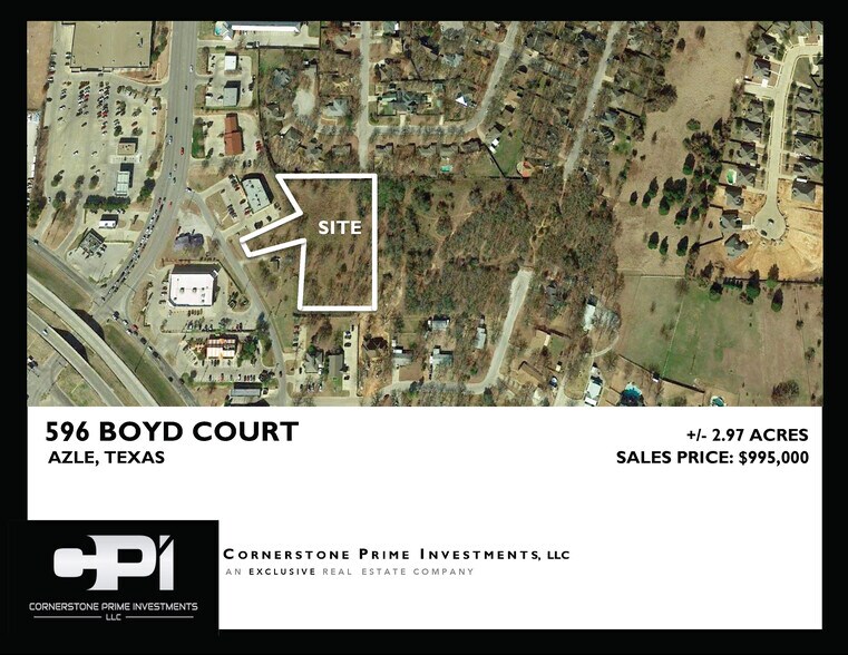 596 Boyd Ct, Azle, TX à vendre - Photo de l’immeuble – Image 1 sur 3