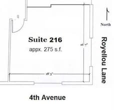 115 E 4th Ave, Mount Dora, FL à louer Plan d’étage– Image 1 sur 2