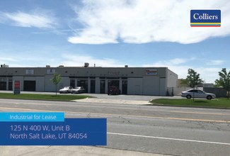 Plus de détails pour 125 N 400 W, North Salt Lake, UT - Industriel/Logistique à louer