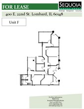 400 E 22nd St, Lombard, IL à louer Plan d’étage– Image 1 sur 1