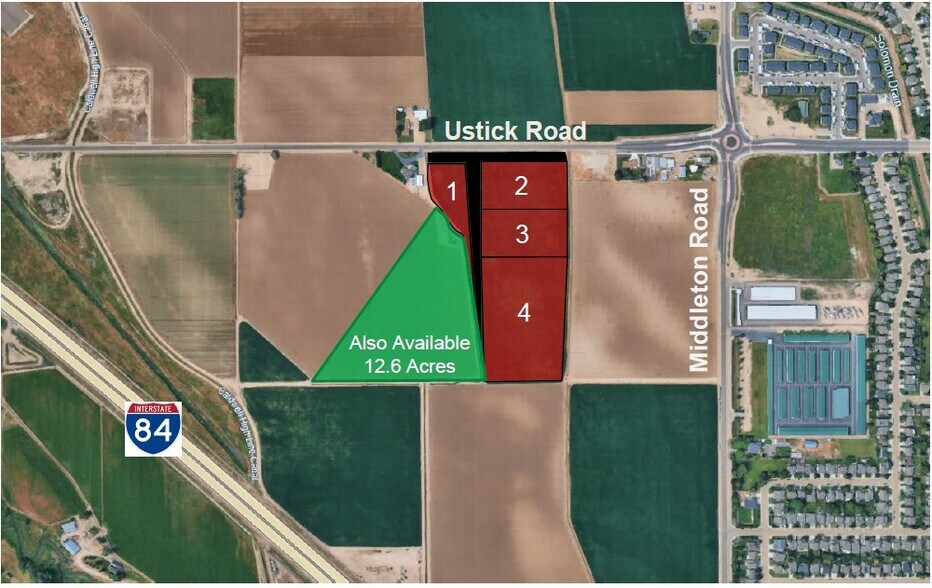 11140-11298 Ustick Rd, Nampa, ID à vendre - Photo de l’immeuble – Image 1 sur 3