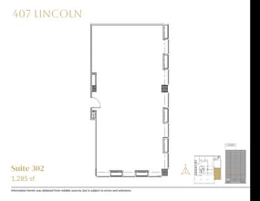 401-407 Lincoln Rd, Miami Beach, FL à louer Plan d’étage– Image 1 sur 4