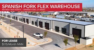 Plus de détails pour 184 West 1400 North, Spanish Fork, UT - Local d'activités à louer