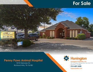 Plus de détails pour 7610 Glenview Dr, Richland Hills, TX - Local commercial à vendre