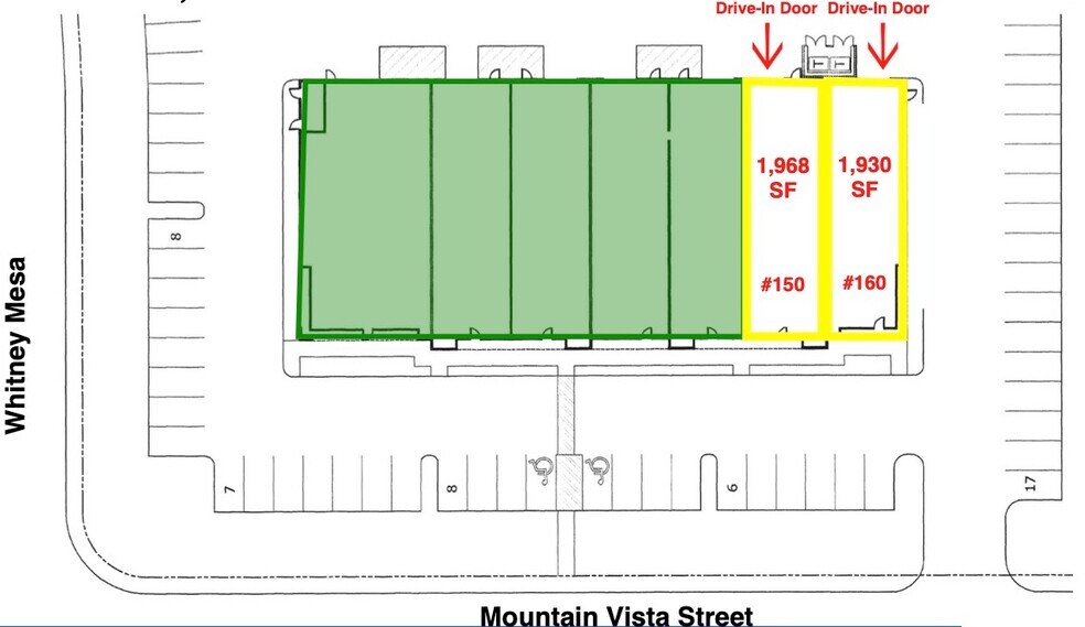 6100 Mountain Vista St, Henderson, NV à louer - Photo de l’immeuble – Image 2 sur 8
