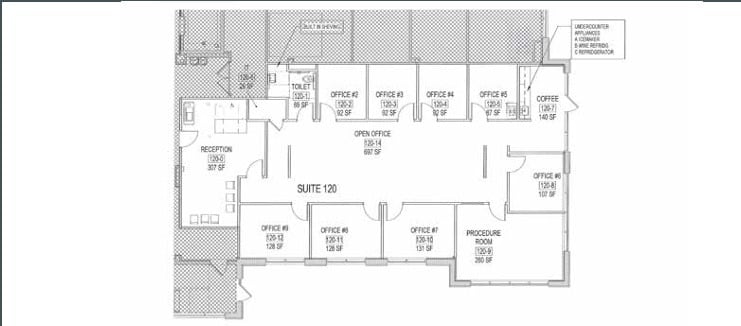 3555 Kraft Rd, Naples, FL à louer Plan d’étage– Image 1 sur 1