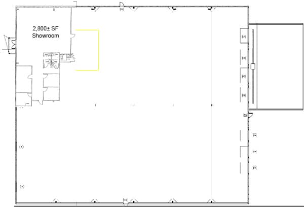 6150 Metro Plex Dr, Fort Myers, FL à louer Plan d’étage– Image 1 sur 3