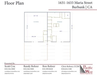 Plus de détails pour 1633 Maria St, Burbank, CA - Industriel/Logistique à louer