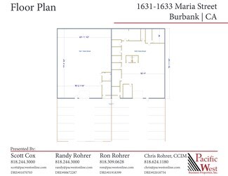 Plus de détails pour 1633 Maria St, Burbank, CA - Industriel/Logistique à louer
