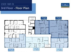 2323 16th St, Bakersfield, CA à louer Plan d’étage– Image 1 sur 1