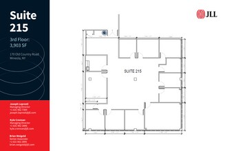 170 Old Country Rd, Mineola, NY à louer Plan d’étage– Image 1 sur 1