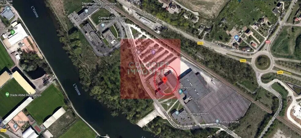 Bureau dans Auxerre à louer - Photo de l’immeuble – Image 1 sur 6