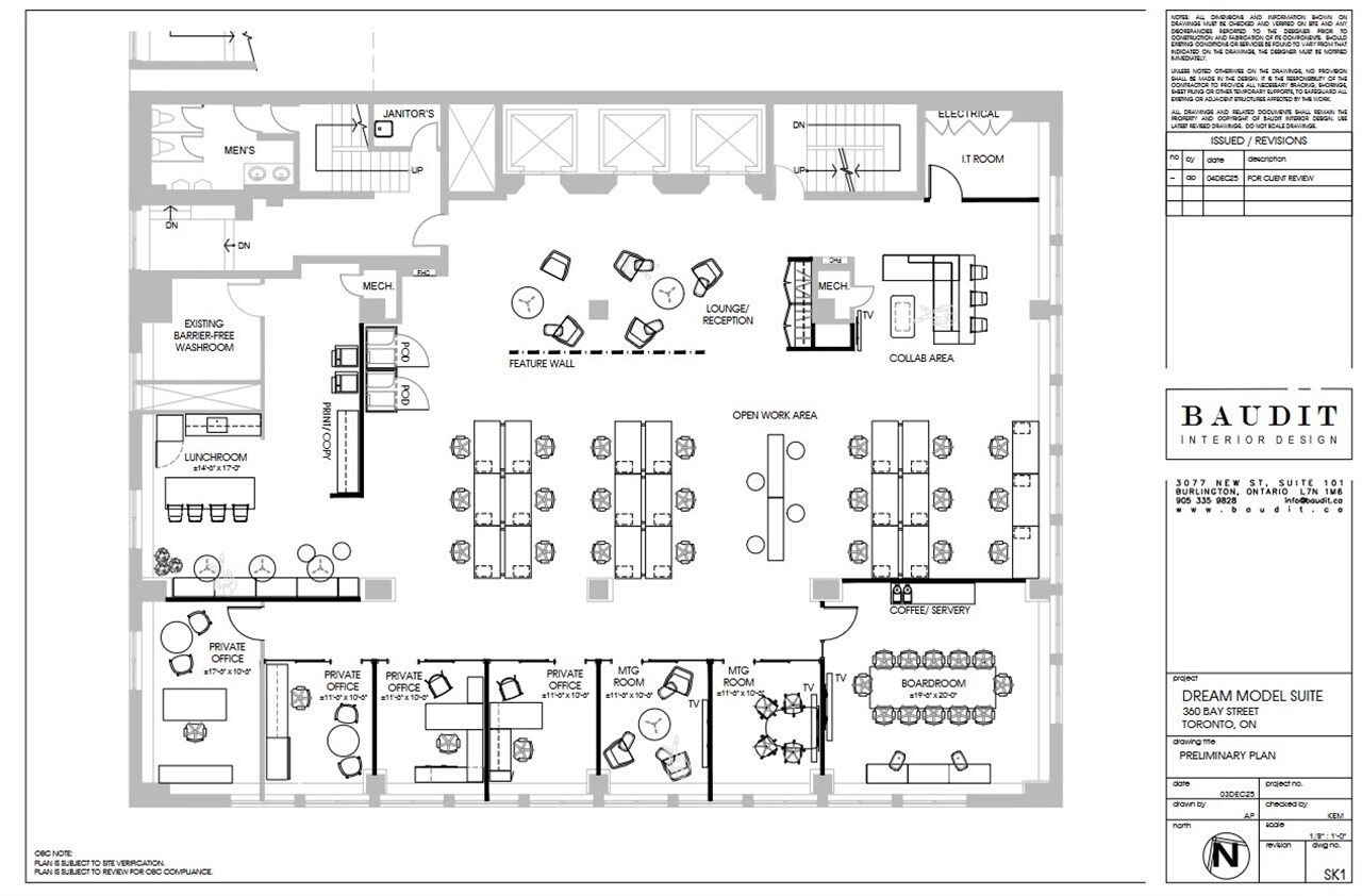 360 Bay St, Toronto, ON à louer Plan d’étage– Image 1 sur 1