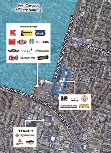 440 Plaza, Killeen, TX à louer - Photo de l’immeuble – Image 3 sur 4