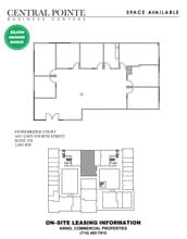 505 N Tustin Ave, Santa Ana, CA à louer Plan d’étage– Image 2 sur 2