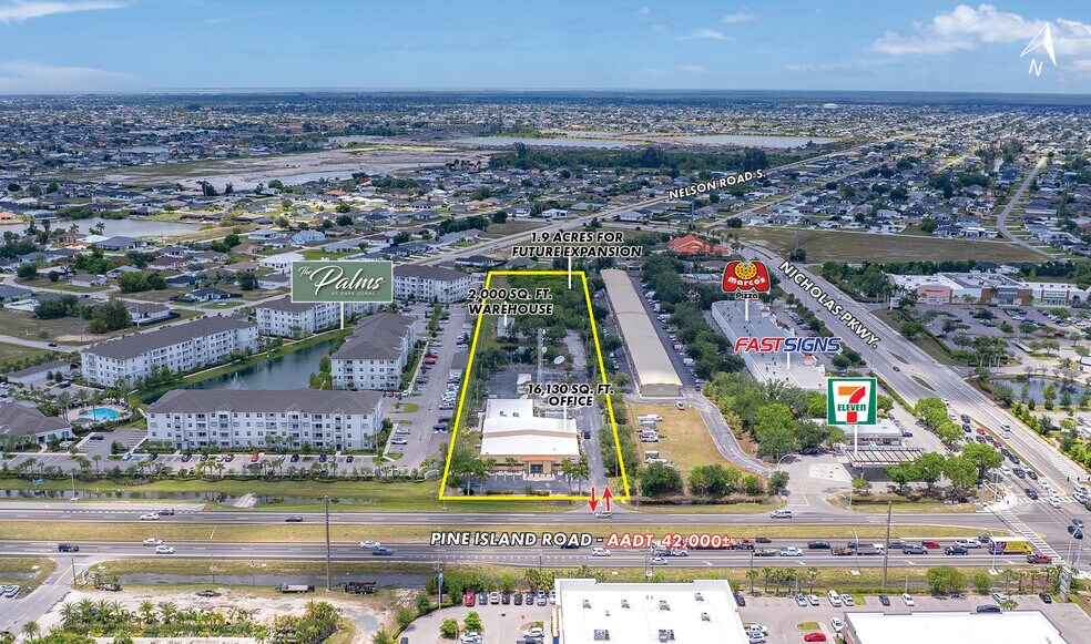 621 SW Pine Island Rd, Cape Coral, FL à vendre - Aérien – Image 3 sur 13