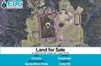 Plus de détails pour 000 W Belt Line Rd, Cedar Hill, TX - Terrain à vendre