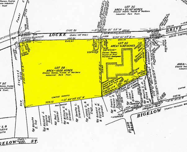150-170 Locke Dr, Marlborough, MA à louer - Plan cadastral – Image 2 sur 10