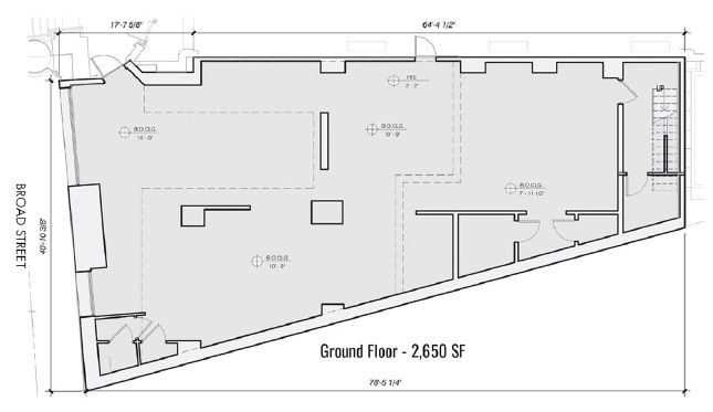 25 Broad St, New York, NY à louer Plan d’étage– Image 1 sur 1