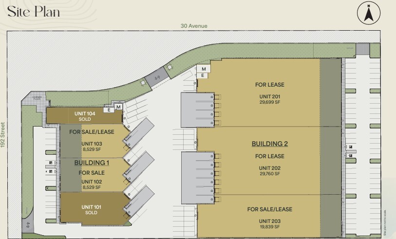 2980 192 St, Surrey, BC à louer Plan d’étage– Image 1 sur 1