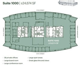 555 12th St, Oakland, CA à louer Plan d’étage– Image 1 sur 1