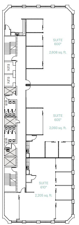10115 100A St NW, Edmonton, AB à louer Plan d’étage– Image 1 sur 1