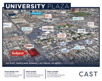 Plus de détails pour 1131 E Tropicana Ave, Las Vegas, NV - Local commercial à louer