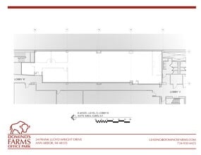 24 Frank Lloyd Wright Dr, Ann Arbor, MI à louer Plan de site– Image 1 sur 1