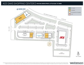 2140 Oak Grove Pky, Little Elm, TX à louer Plan de site– Image 1 sur 1